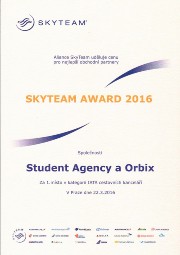 SkyTeam Award 2016
